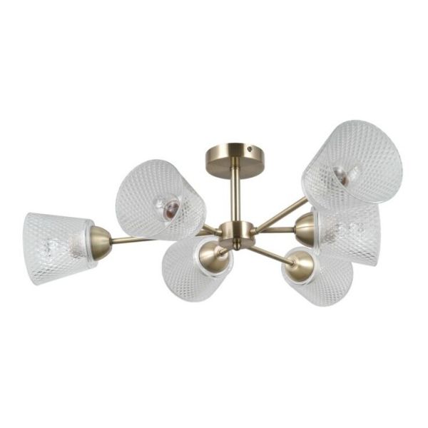 Люстра Italux PND-40697-6-ABR Lamin