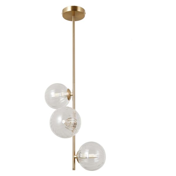 Żyrandol Italux PND-40717-3-HBR Toledo