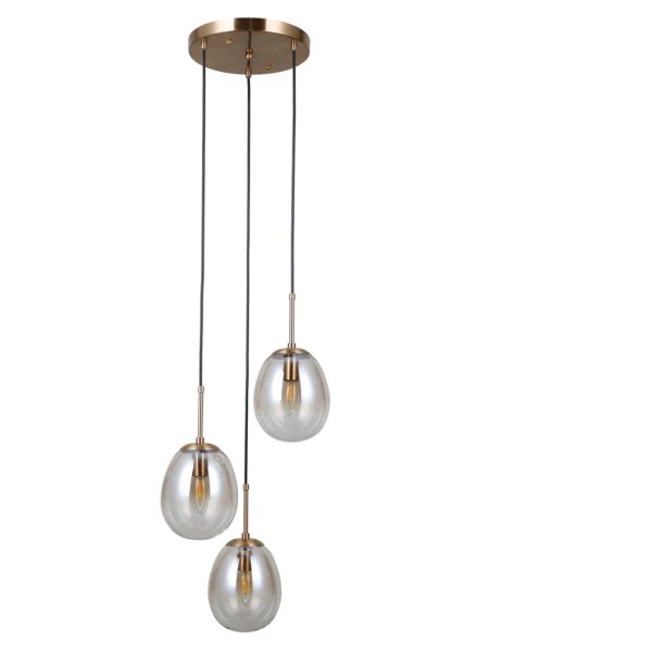 Підвісний світильник Italux PND-40825-3-GD Meolo