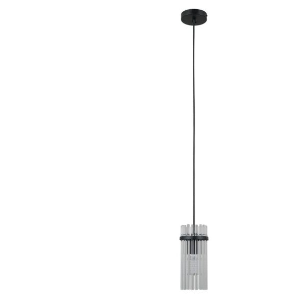 Підвісний світильник Italux PND-40930-1A-BK Merto