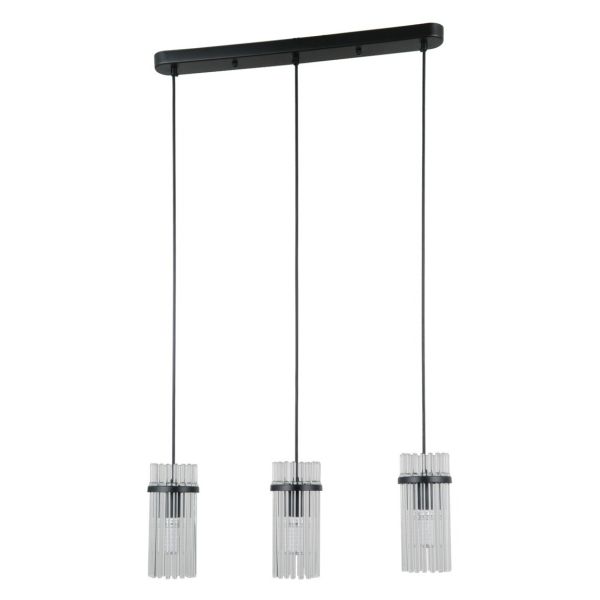 Lampa wisząca Italux PND-40930-3B-BK Merto