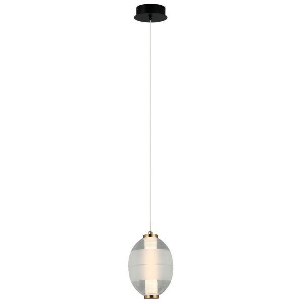 Lampa wisząca Italux PND-45372-1-WH-CL Rinot