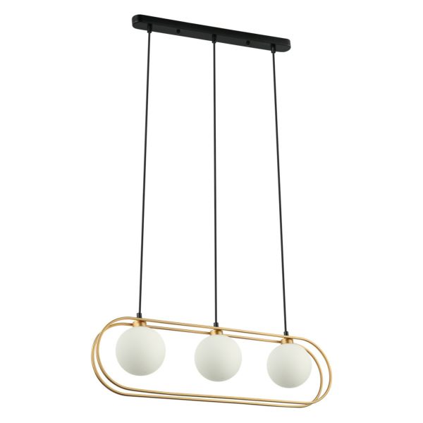 Lampa wisząca Italux PND-53423-3-GD Grosetta