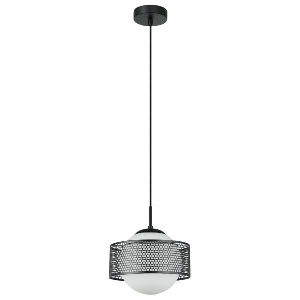 Lampa wisząca Italux PND-55456-1L-BK Lomica