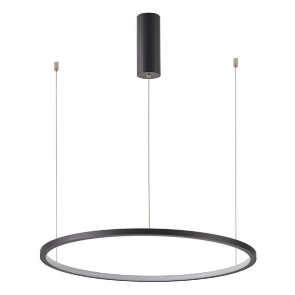 Lampa wisząca Italux PND-56135B-060RPP-BK-3KS4K-TRDIMM Vinola