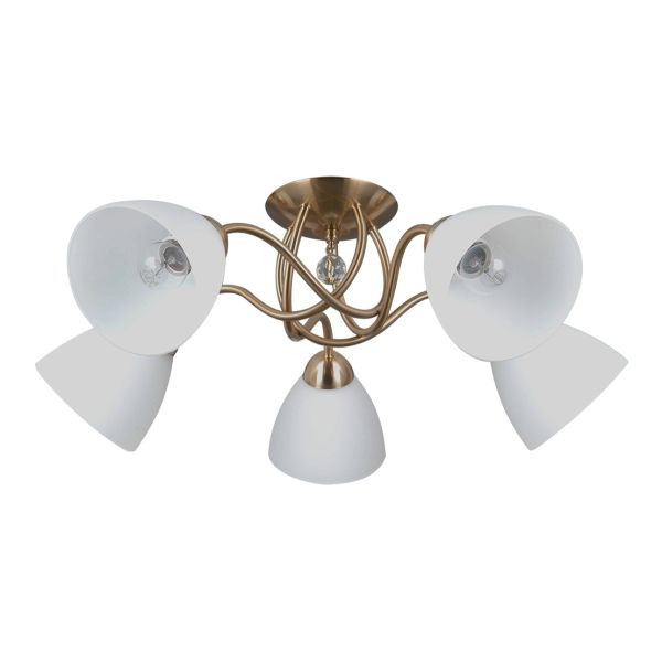 Żyrandol Italux PND-5643-5-HBR Lugano