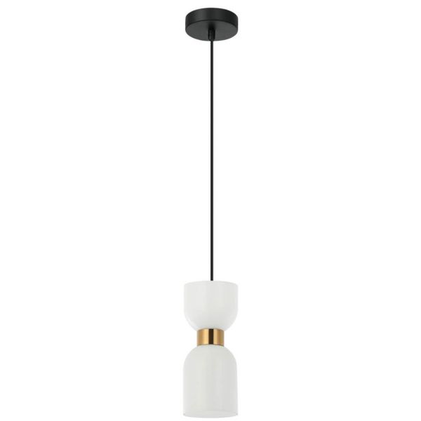 Lampa wisząca Italux PND-57602-1-BRO Monza