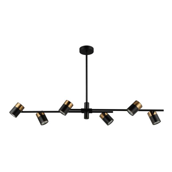 Люстра Italux PND-58892-6-BK-BRO Elice