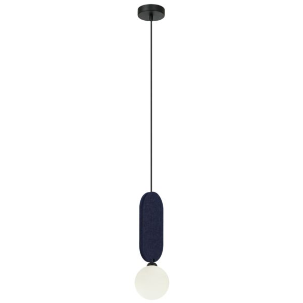 Lampa wisząca Italux PND-59815-1-BLU Lorenzo