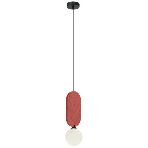 Lampa wisząca Italux PND-59815-1-RED Lorenzo