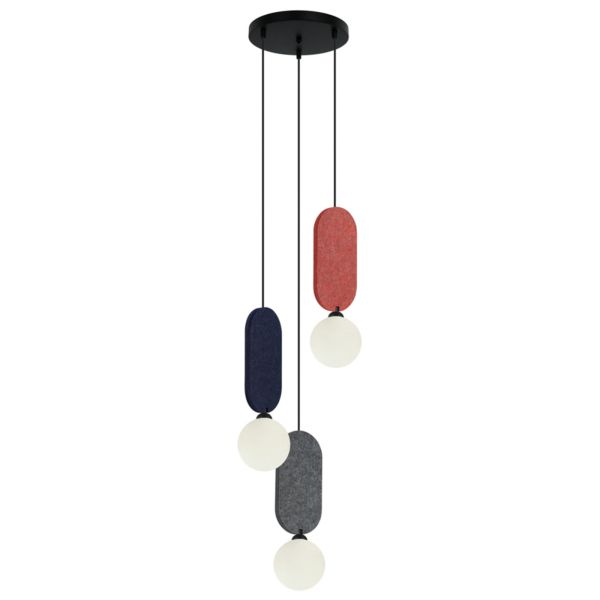 Lampa wisząca Italux PND-59815A-3-MLTI Lorenzo