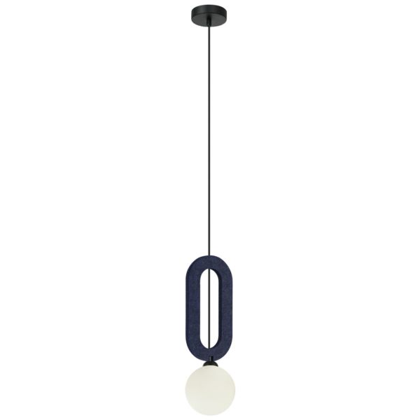 Lampa wisząca Italux PND-59839-1-BLU Masso