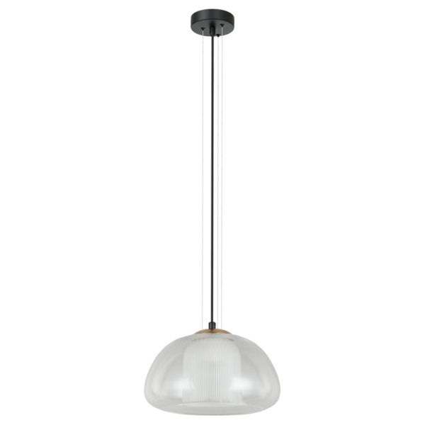 Lampa wisząca Italux PND-61001A-BK Feder