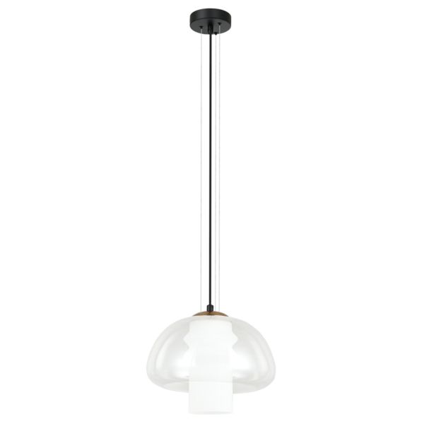Lampa wisząca Italux PND-61001B-BK Feder