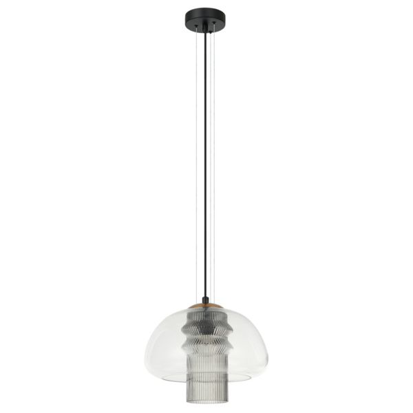 Lampa wisząca Italux PND-61001C-BK Feder