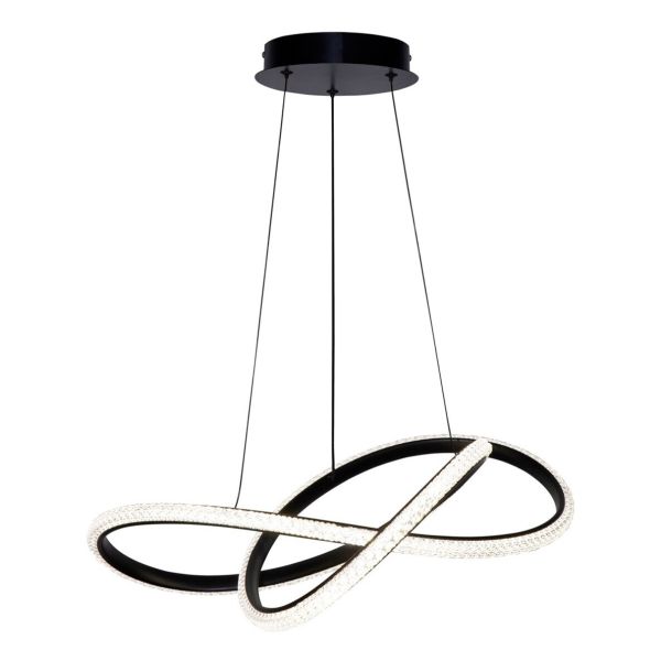 Żyrandol Italux PND-64728-BK Almera