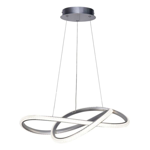 Żyrandol Italux PND-64728-SILV Almera