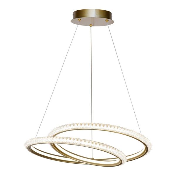 Żyrandol Italux PND-64873-GD Kortia