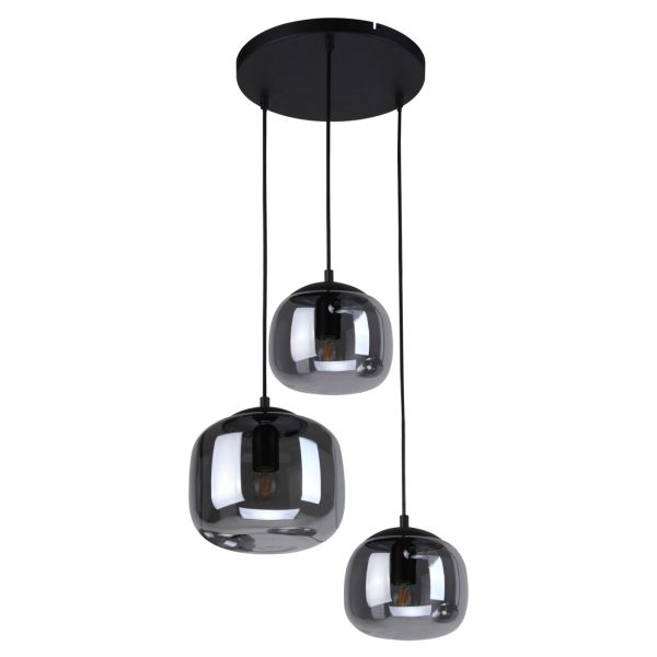 Lampa wisząca Italux PND-67705-3-BK-SG Calto