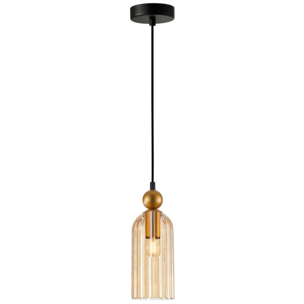 Lampa wisząca Italux PND-74839-1-GD-AMB Narisa