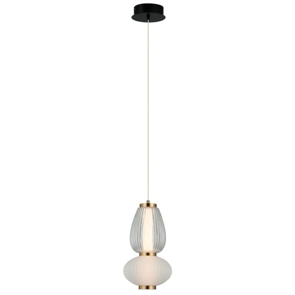 Lampa wisząca Italux PND-74937-2-BK Gastel