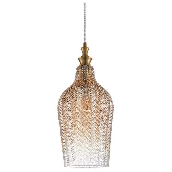 Lampa wisząca Italux PND-8014-1C-CNSH Sabres