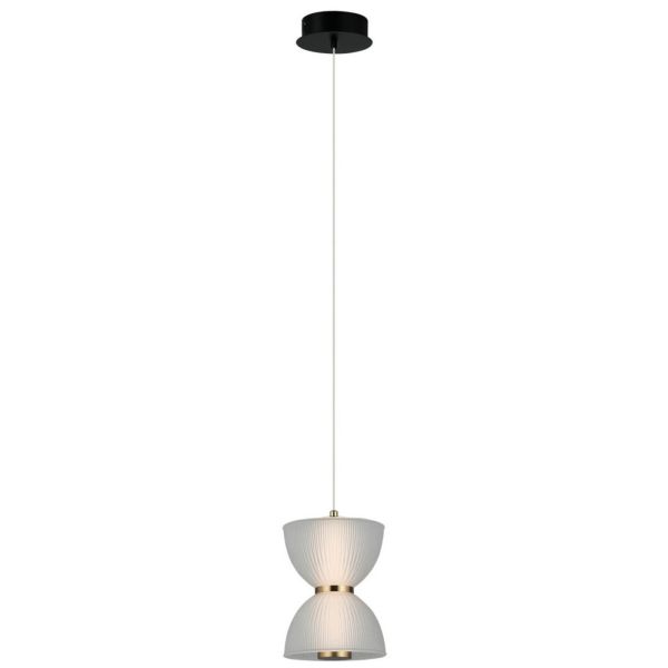 Lampa wisząca Italux PND-83949-1-BK Tica