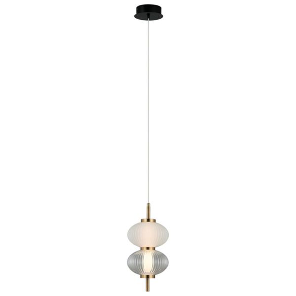 Lampa wisząca Italux PND-84938-2-BK Testa