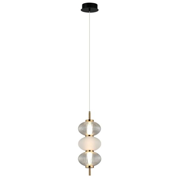 Lampa wisząca Italux PND-84938-3-BK Testa