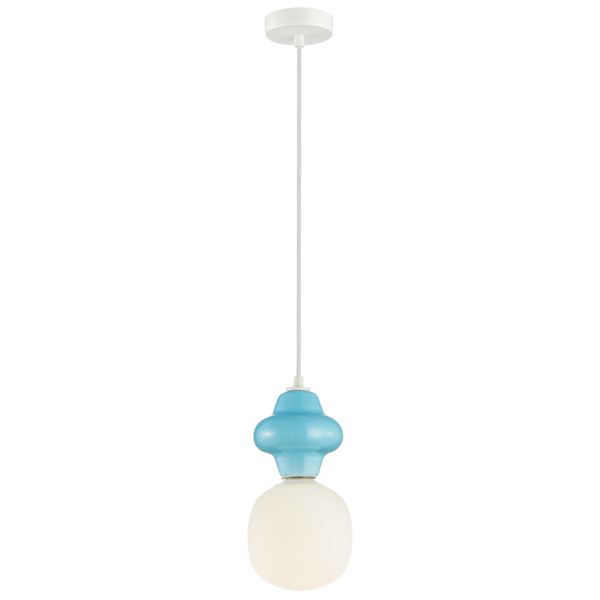 Lampa wisząca Italux PND-94331-1S-BLU Latera
