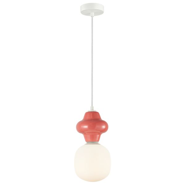 Lampa wisząca Italux PND-94331-1S-RED Latera