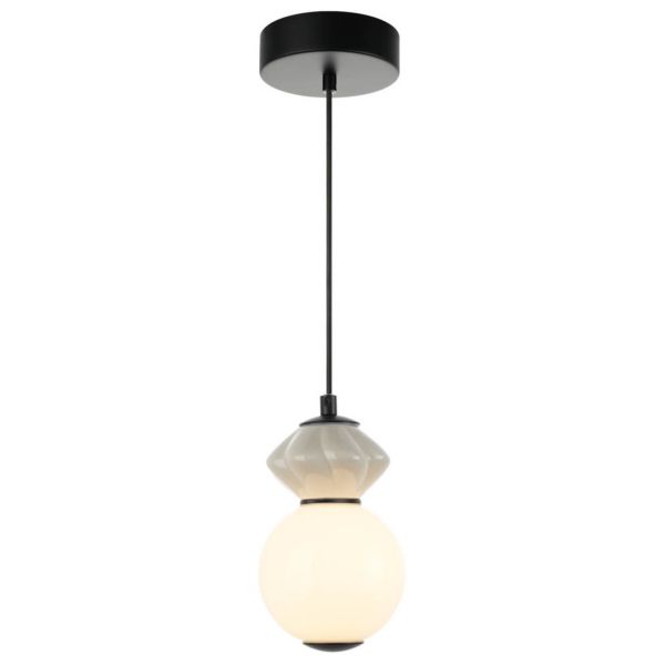 Lampa wisząca Italux PND-94921-1A-BK Balos
