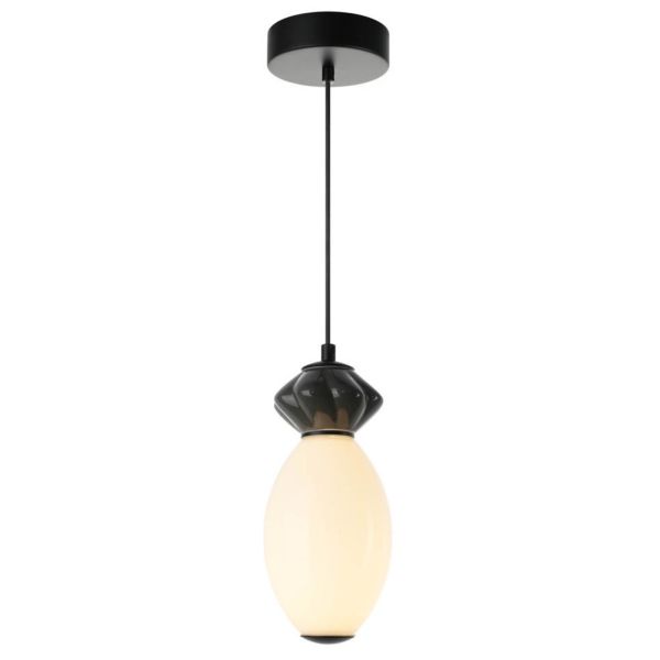 Lampa wisząca Italux PND-94921-1B-BK Balos