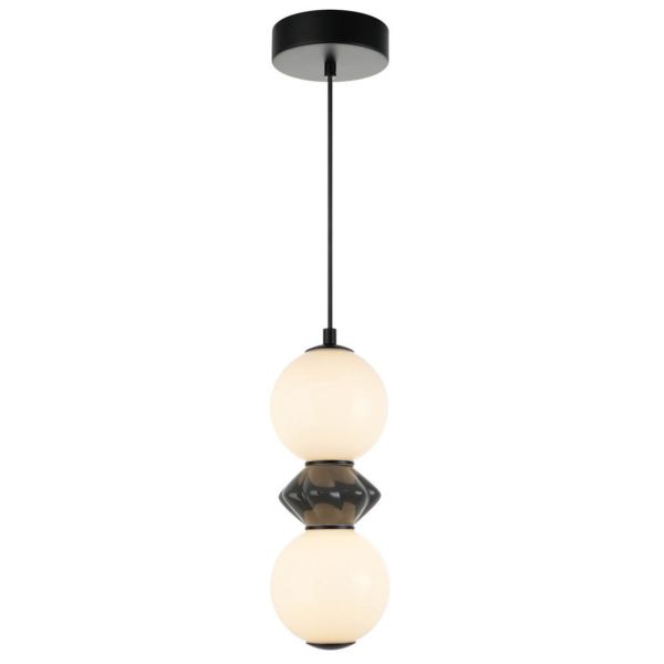 Lampa wisząca Italux PND-94921-2A-BK Balos