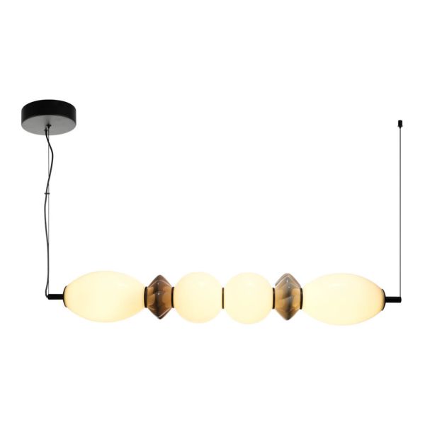 Підвісний світильник Italux PND-94921-4A-BK Balos