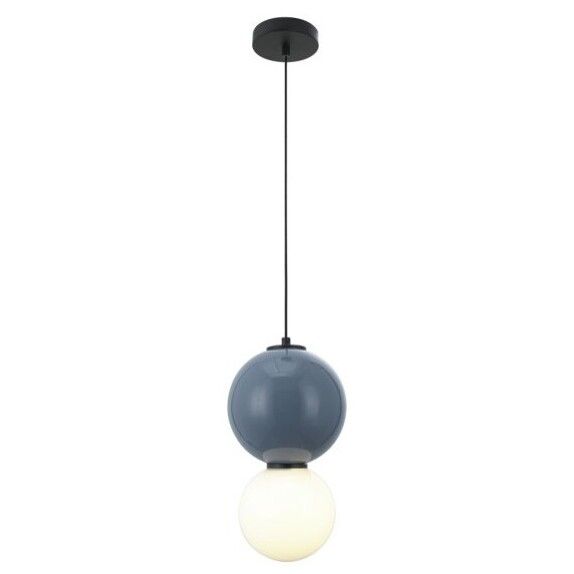 Lampa wisząca Italux PND-95221-1M-BLU Pieve