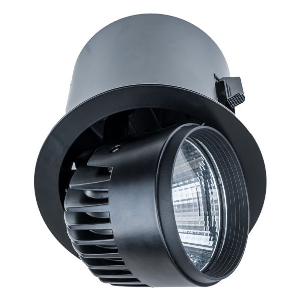 Стельовий світильник Italux RA-721R/BK-WW/12 Tanto BL 3100LM RA90