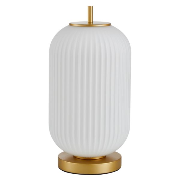 Lampa stołowa Italux TB-28798-1-GD-WH Olmeto