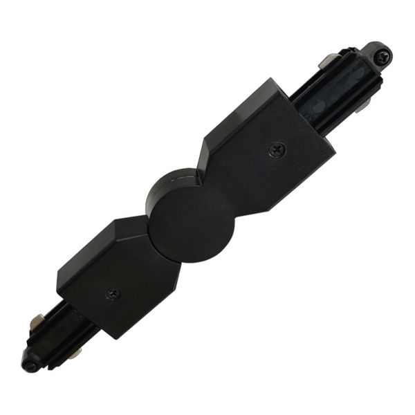 Elastyczny łącznik 1 faza Italux TRL-H1C-CONN-ANG-BL Marvi Track Connector