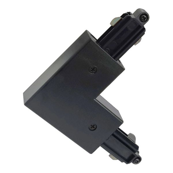 Кутове з'єднання 1 фаза Italux TRL-H1C-CONN-L-RT-BL Marvi Track Connector