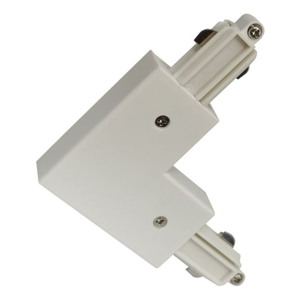 Кутове з'єднання 1 фаза Italux TRL-H1C-CONN-L-RT-WH Marvi Track Connector