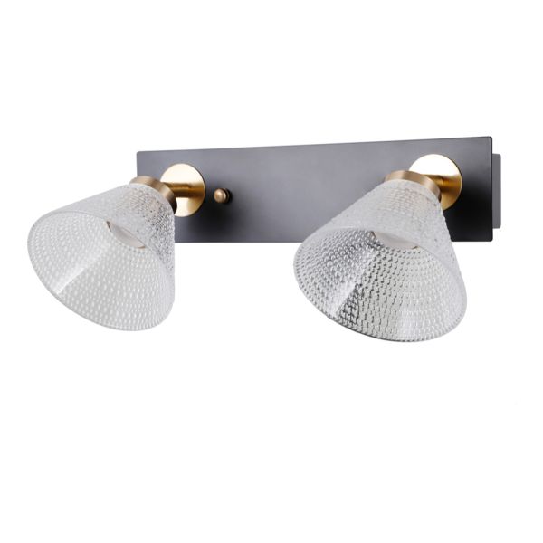 Спот Italux WL-34393-2-BK-HBR Orella