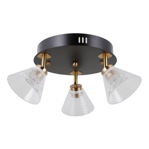 Спот Italux WL-34393-3R-BK-HBR Orella