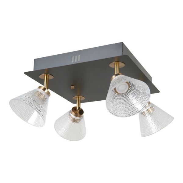 Спот Italux WL-34393-4S-BK-HBR Orella