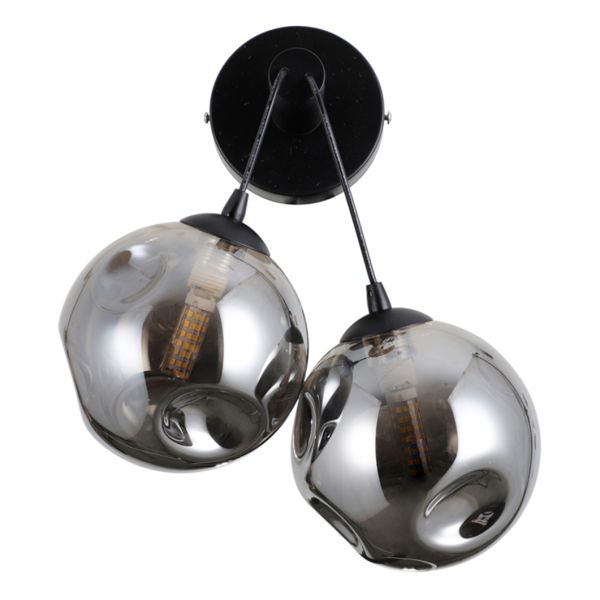 Kinkiet Italux WL-54456-2A-BK-SMG Perlos