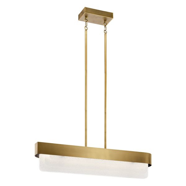 Żyrandol Kichler KL-SERENE-LED-LP-92-NBR Serene 2 lt LED Natural Brass