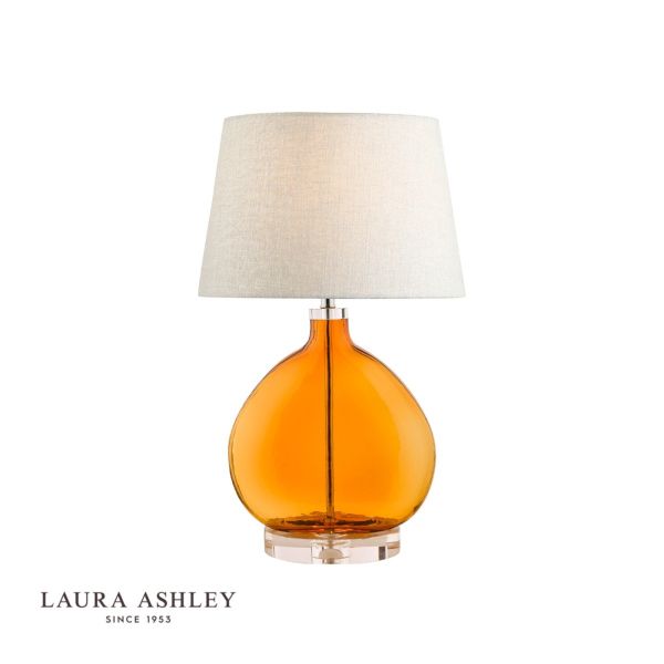 Lampa stołowa Laura Ashley LA3734693-Q Amber