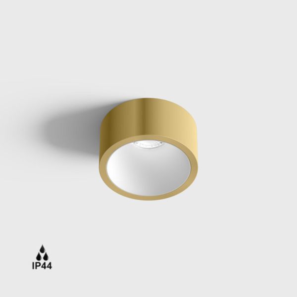 Точковий світильник LTX 01.2203.7.940.BR/WH Invisible Mini Out Brass/White