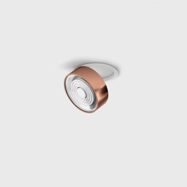 Точковий світильник LTX 01.7526.7.940.WH + SOL M RING COPPER Sol In Mini