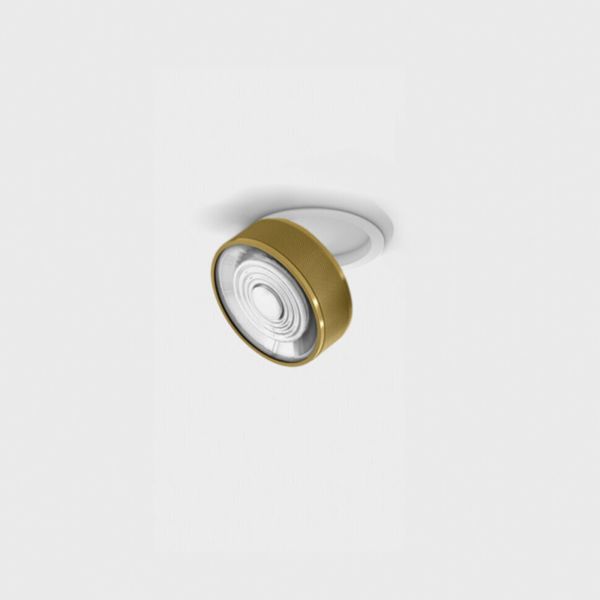 Точковий світильник LTX 01.7526.7.940.WH + SOL M RING GRAIN BRASS Sol In Mini